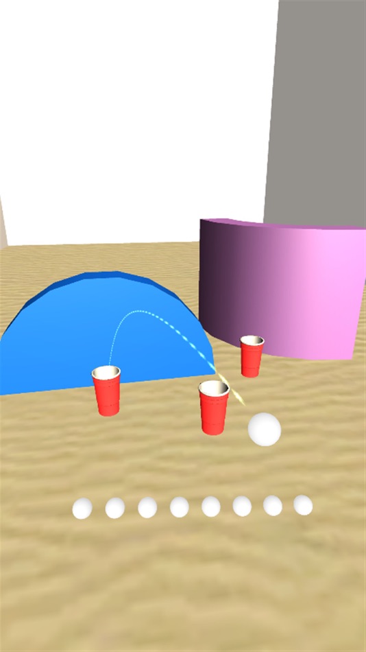 #3. Tricky Pong 3D (iOS) 由: Mert Kalak