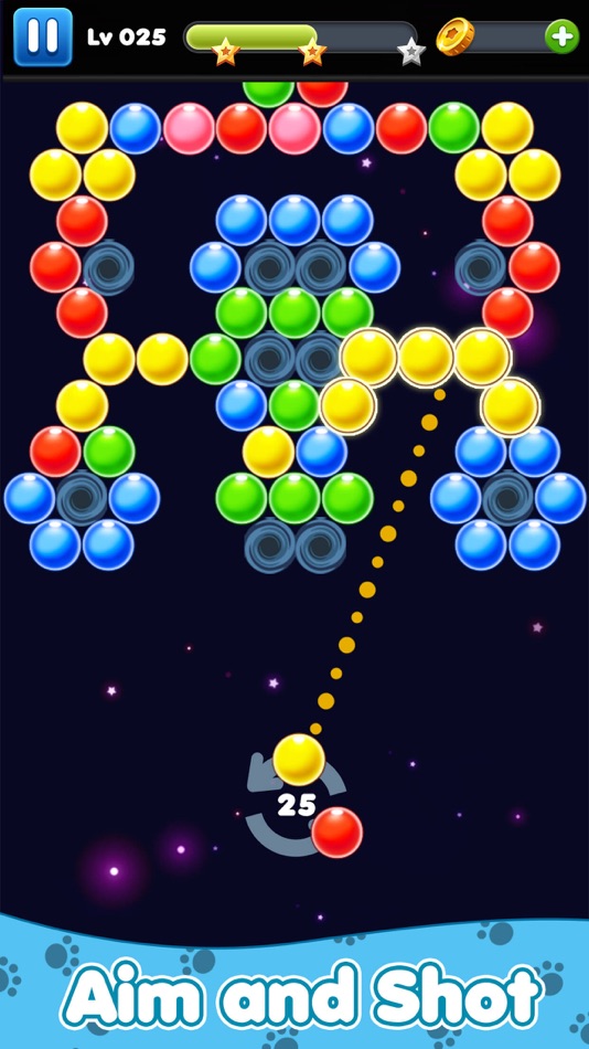 #2. Bubble Pop! Bubble Shooter (iOS) 由: Tuan Nguyen