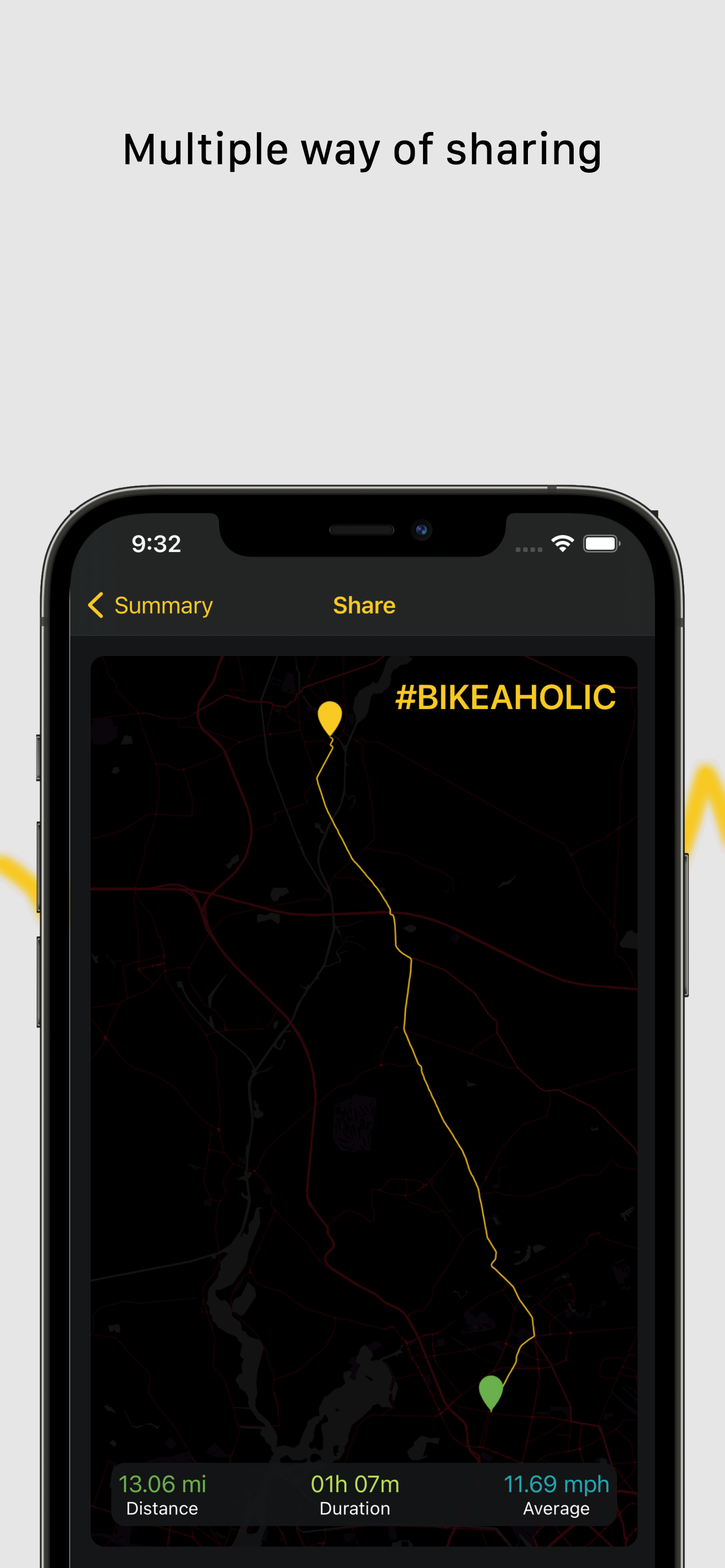 Bikeaholic - Activity tracker