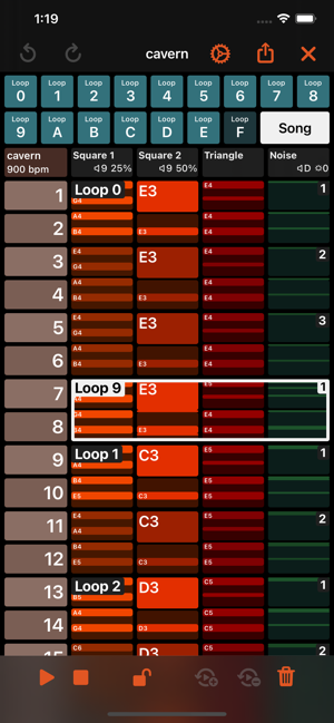 ‎October - Chiptune Maker Screenshot