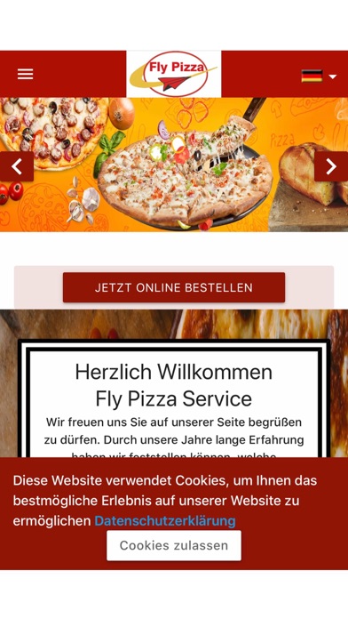 Screenshot #1 pour Flying Pizza Service