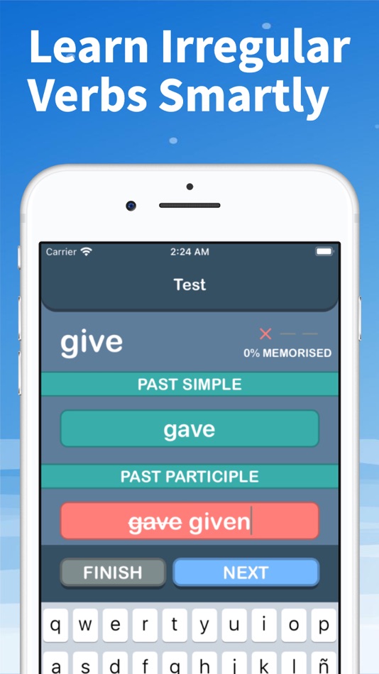 #1. Irregular Verbs: Learn English (iOS) 由: Flawless Studio LLC