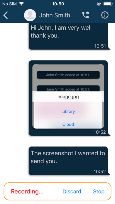 App screenshot