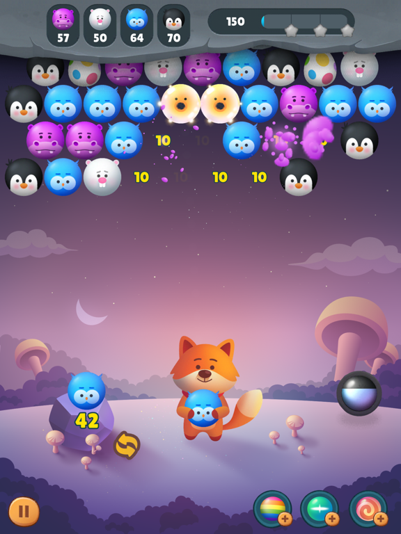 Screenshot #6 pour Bubble Fox Shooter