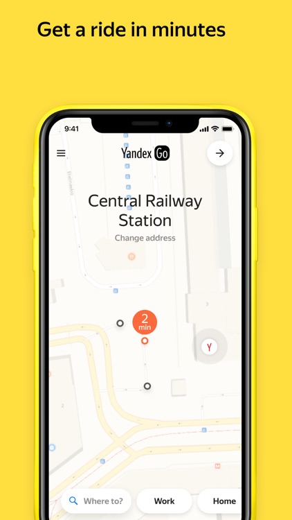 Yandex Go — taxi and delivery