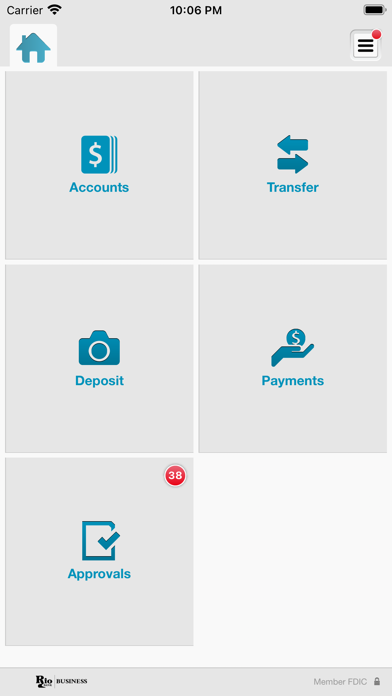 Rio Bank Business Screenshot