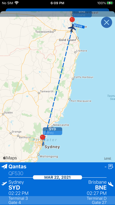 Screenshot #2 pour Brisbane Airport Info + Radar