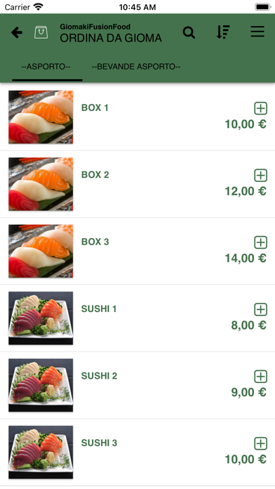 Screenshot #3 pour Giomaki Fusion Food