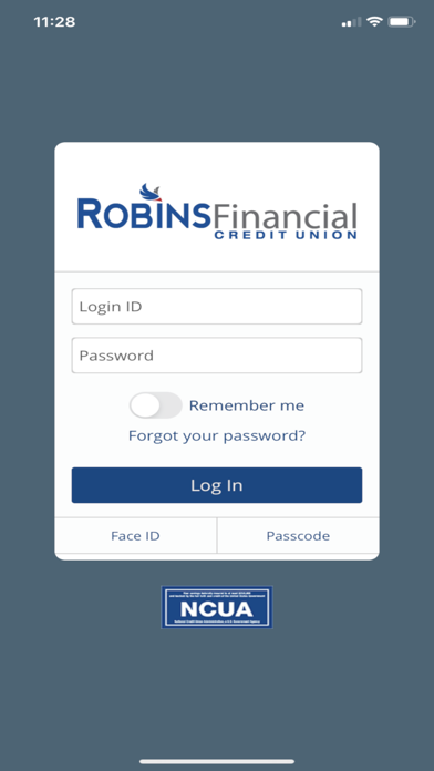 Robins Financial Credit Union Screenshot