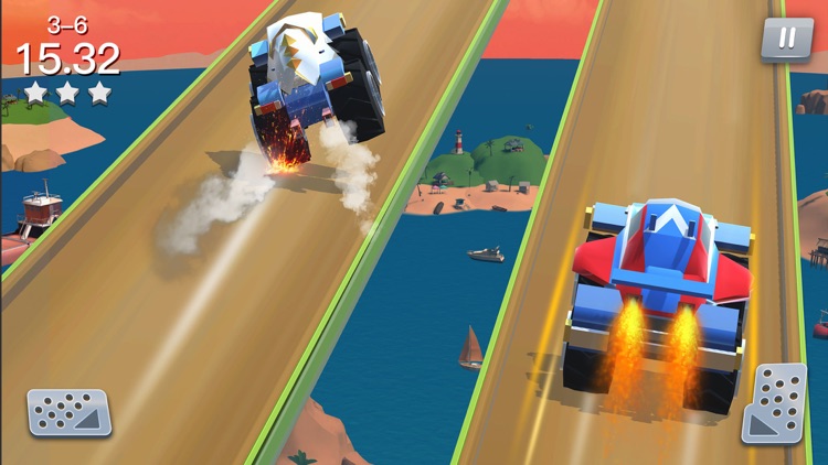 Stunt Racing Car - Sky Driving