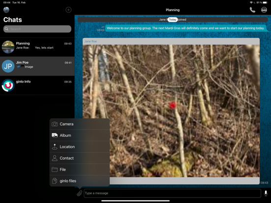 Screenshot #6 pour Ginlo Business