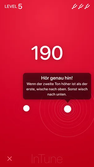 Screenshot von InTune Pro – Intonation auf dem iPhone 2