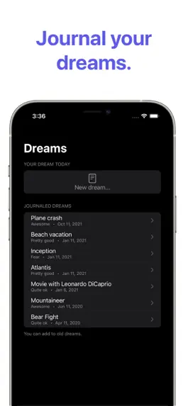 Game screenshot DreamLog - Track your dreams mod apk