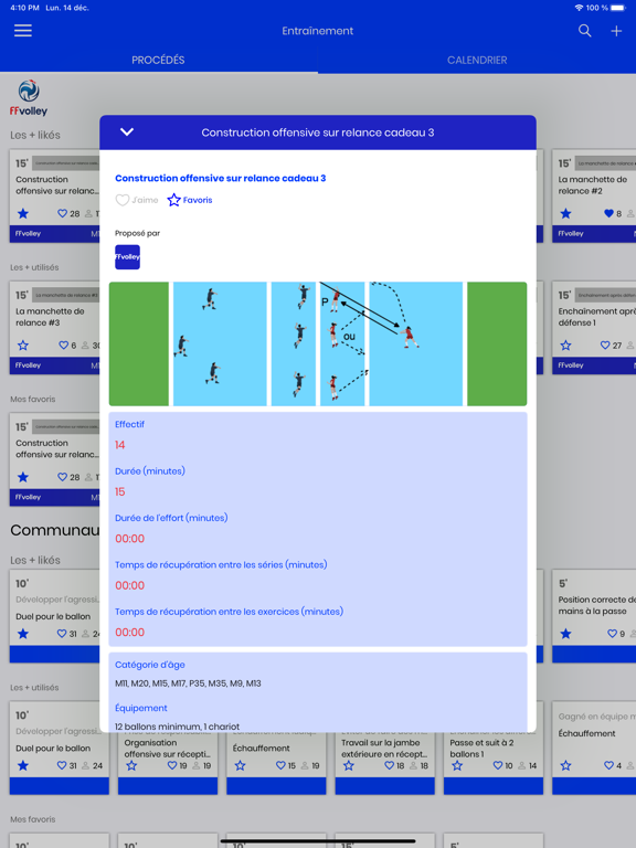 Screenshot #5 pour MyCoach by FFvolley