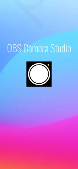 Game screenshot OBS Camera Studio HD apk