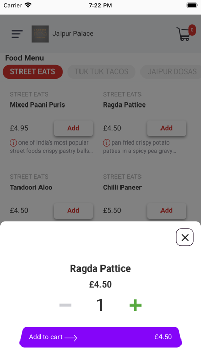 Jaipur Palace Altrincham Screenshot
