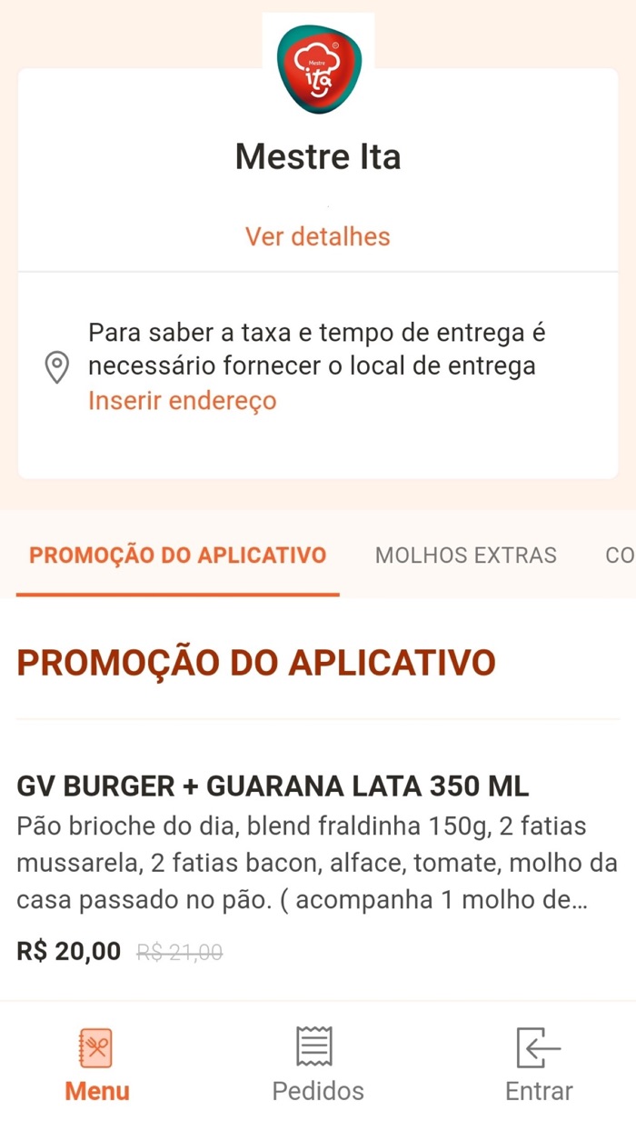 Mestre Ita Burger