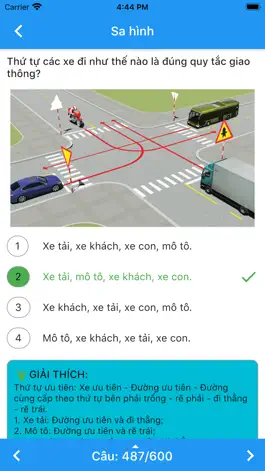 Game screenshot Ôn thi GPLX ô tô hack