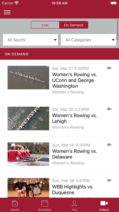 Saint Joseph's Hawks Screenshot