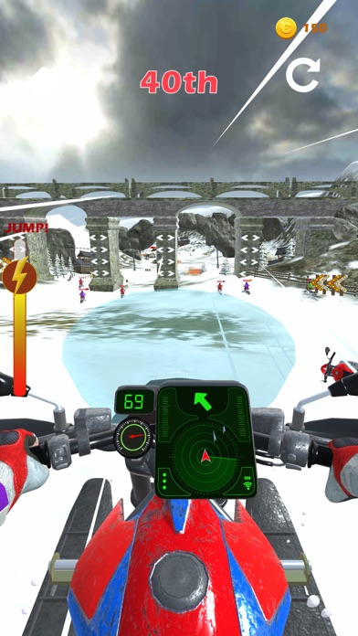 Snow Racer! Screenshot