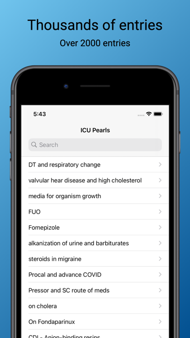 ICU Pearls Critical Care tips Screenshot