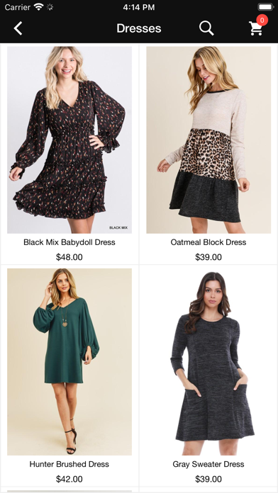 The Clothes Line Boutique Screenshot