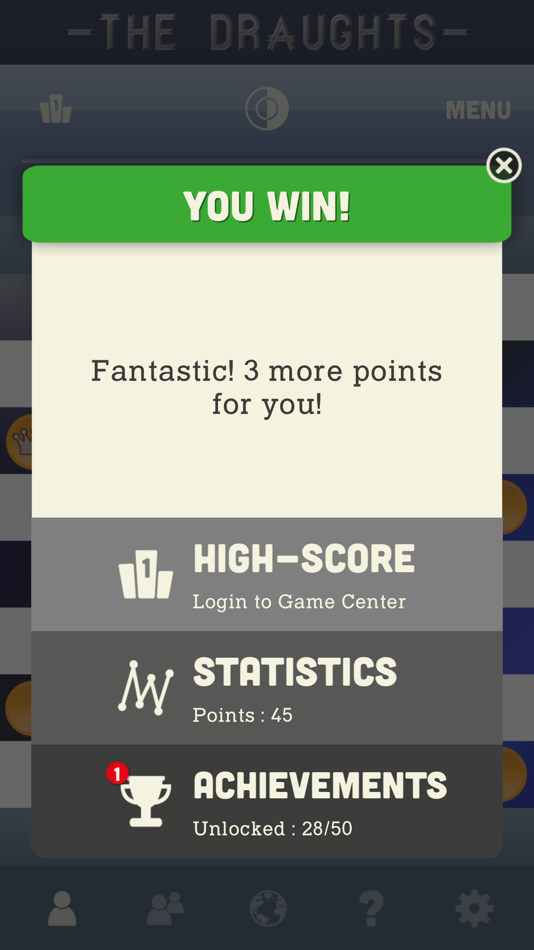 #3. The Checkers - Classic Game (iOS) 由: OutOfTheBit Ltd