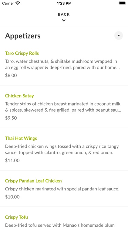 Manao Thai Street Eats 