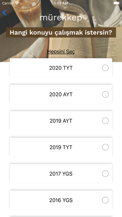 mürekkep: TYT AYT Tarih Screenshot