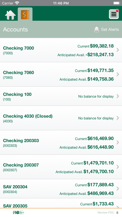 FNB Raymond Business Screenshot