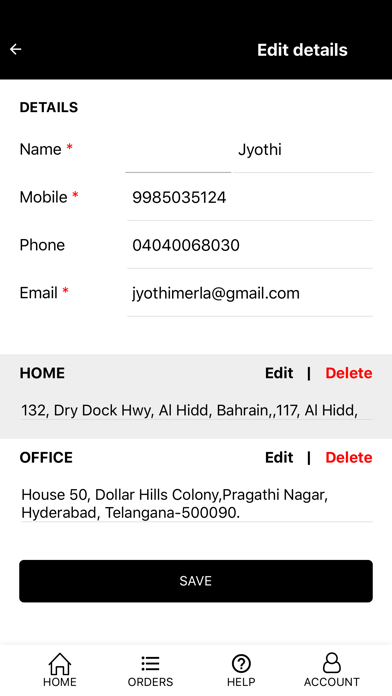Jeeves Bahrain Screenshot