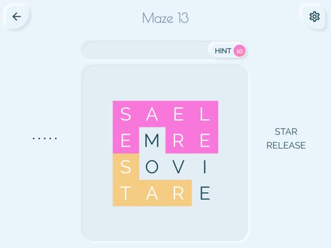 Word Maze Puzzleのおすすめ画像1