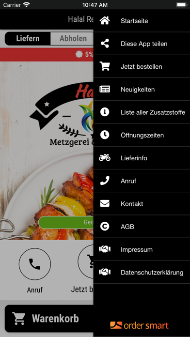 Halal Restaurant Screenshot