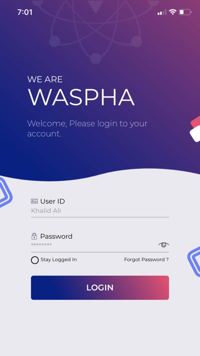 Waspha - Driver App Screenshot