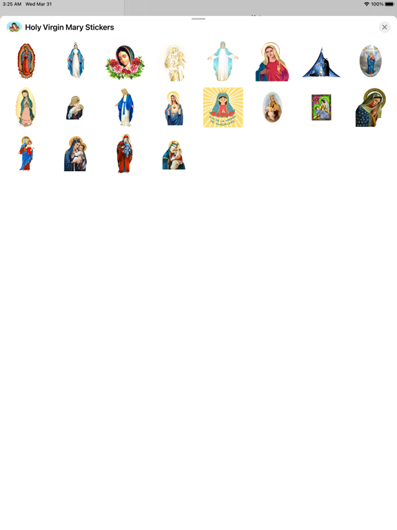 Screenshot #5 pour Holy Virgin Mary Stickers