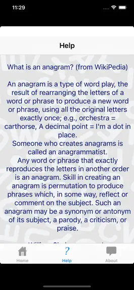 Game screenshot AnagramMi apk