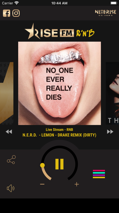 RISE FM Screenshot