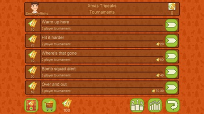 Xmas TriPeaks Card Solitaire Screenshot