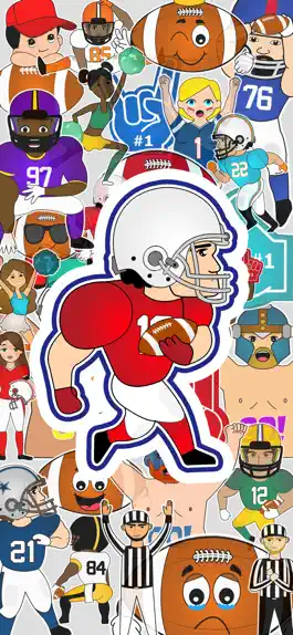 Game screenshot U.S. Football Stickers mod apk