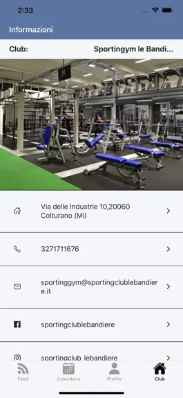 Game screenshot Sporting Gym Le Bandiere hack