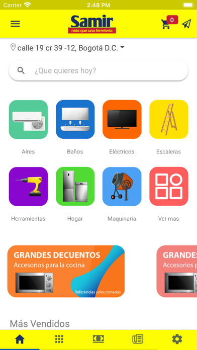 Ferreteria Samir Screenshot