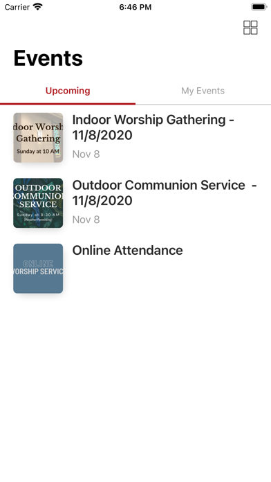 Preston Road Church of Christ Screenshot