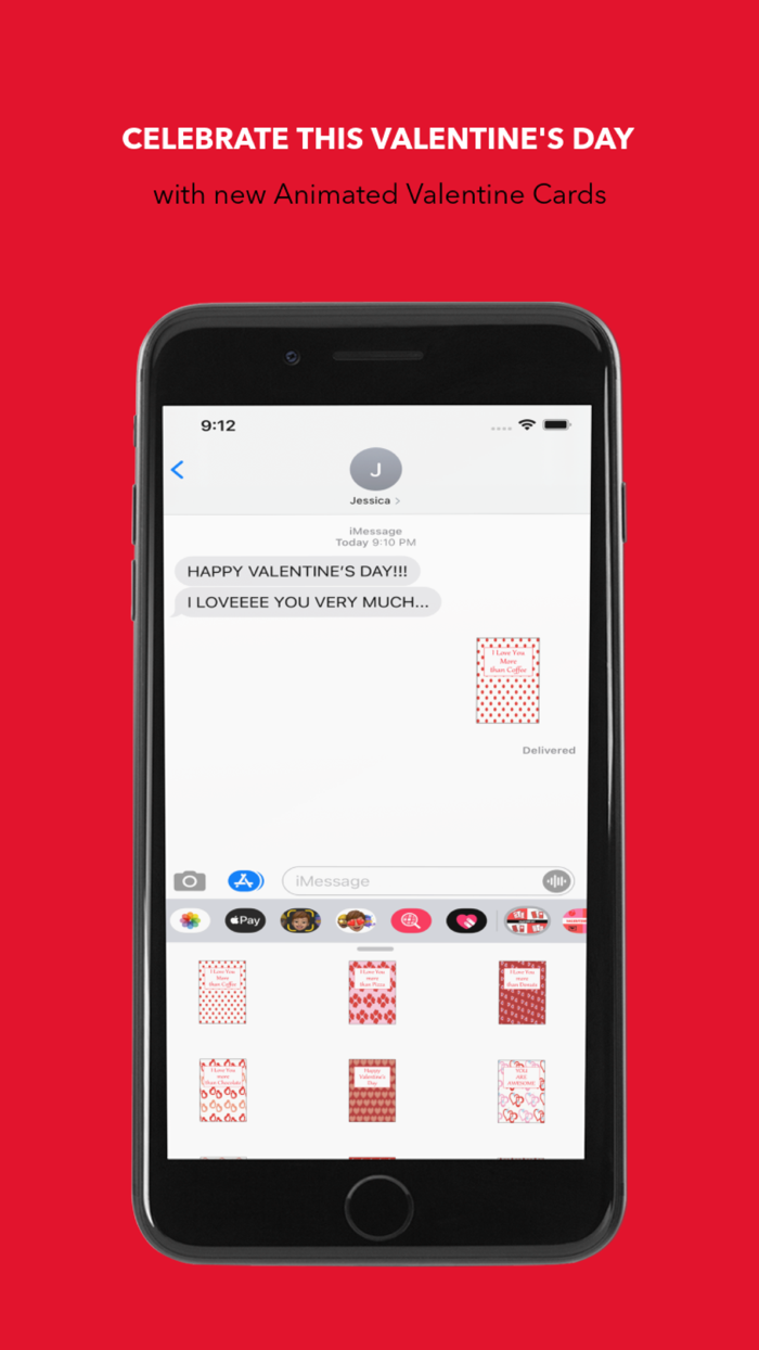 Valentine Cards by Unite Codes