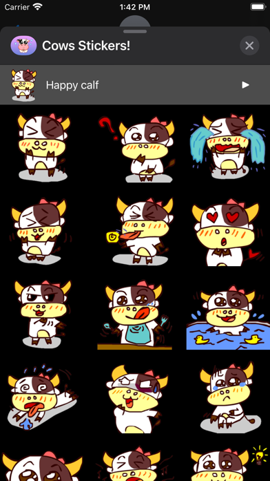 Bulls & Cows Stickers Screenshot