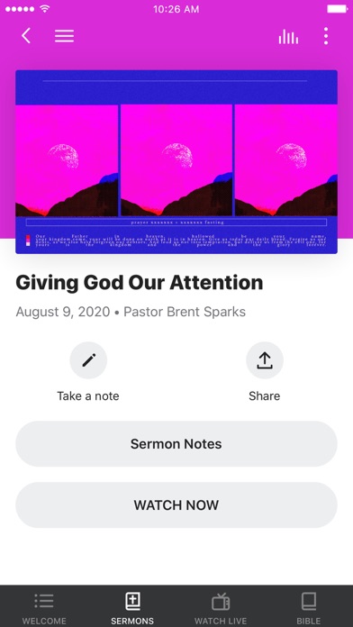Encounter Church Screenshot