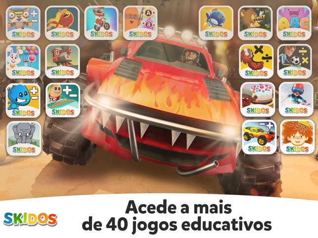 Jogos De Carros Para Crianças 4 5 6 7 8 Anos De Aprendizado - Big