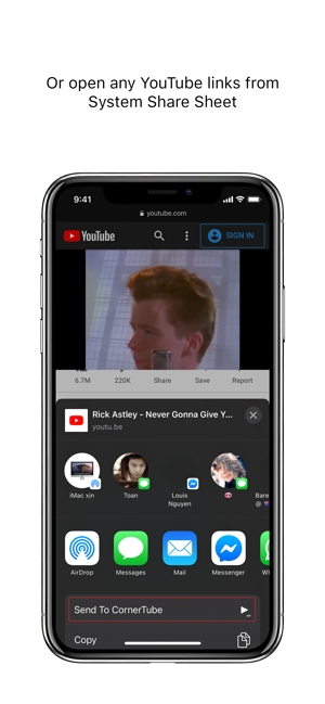 ‎CornerTube - PiP for YouTube Screenshot