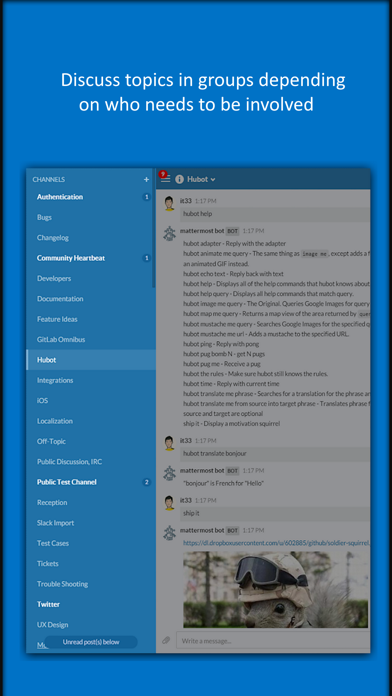 Oathtrack Chat Screenshot