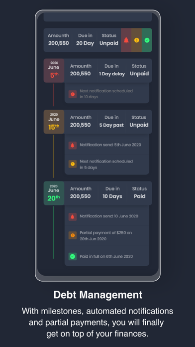 Pocket Mint - Debt tracker Screenshot