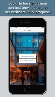 hoepli test bocconi iphone screenshot 1